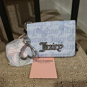 NWT Juicy Couture Simply Sweet  Card Case Key Fob